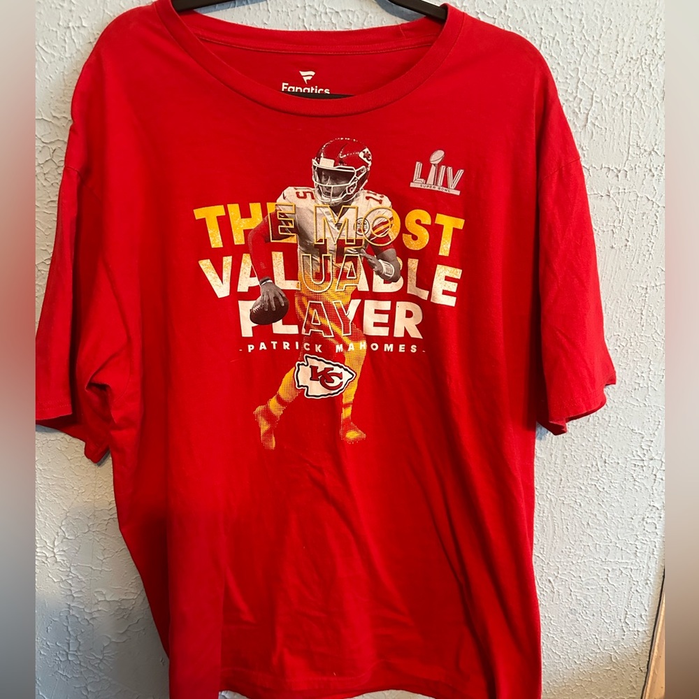 Kansas City Chiefs, Patrick Mahomes Shirt 2XL